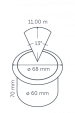 BIG FLUX NARROW (without ring)